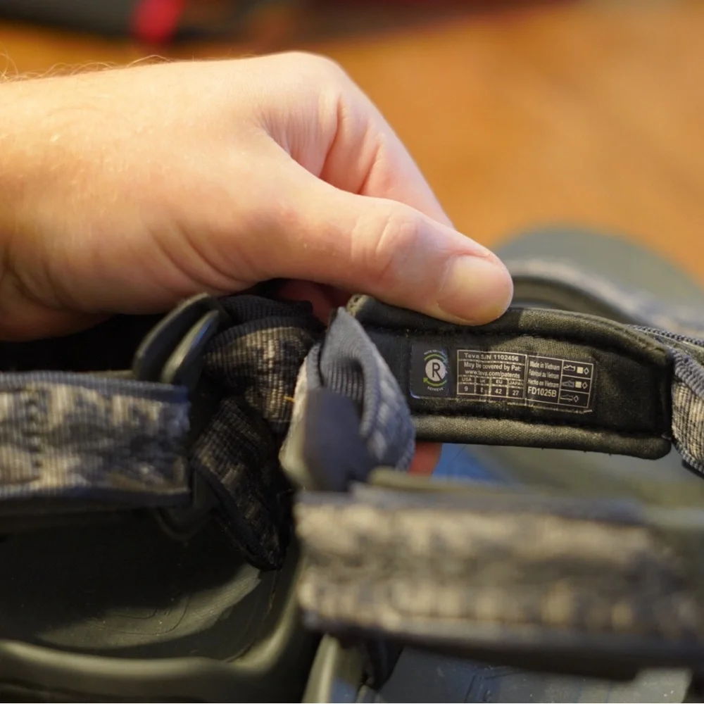 Teva Gray Men's Sandals - Picture 5 of 6